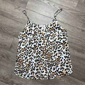 Babaton Animal Print Tank Top - Black, White, Brown ✨reposh✨